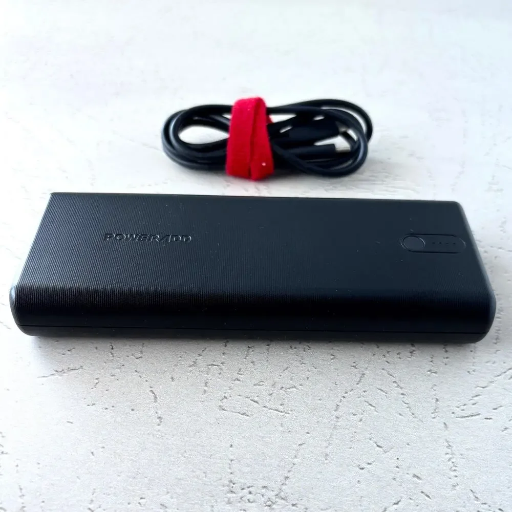 Poweradd EnergyCell II 20000mAH Type C Power Bank - Black
